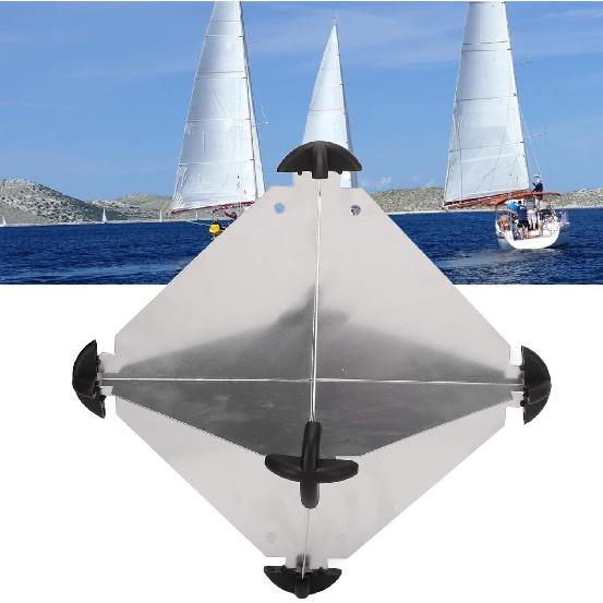 Acouto Reflectors 10pcs Aluminum Octahedral Type Reflectors 12x12 Inches for Sailboats Motorboat