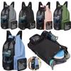 Netz-Kordelzug-Sportbeutel für Schwimmbad Sport Strand Netz-Kordelzug-Rucksack für Männer Frauen Schwimmer Trainingsausrüstung Kordelzugbeutel