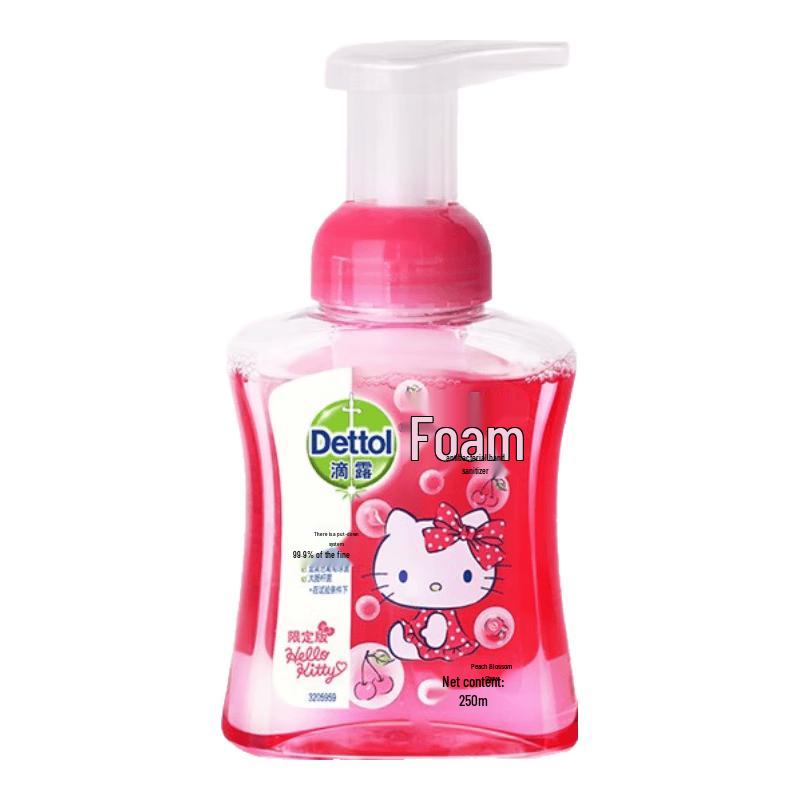 Dettol Hello Kitty Cherry Blossom Foaming Hand Soap (3x250ml)
