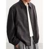 HAUT TON Vintage Matte Wool-Feel Oversized Lapel Jacket