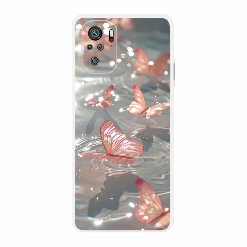 For Poco M5s M5 Phone Case Soft Silicone Back Cover for Xiaomi Poco M5s M 5S M 5 S Protector Transparent Clear Coque Case Fundas