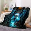classic game World of Warcraft Frozen Throne blanket Soft and portable four season home bed, sofa blanket, office travel, lunch break, warm blanket Y7