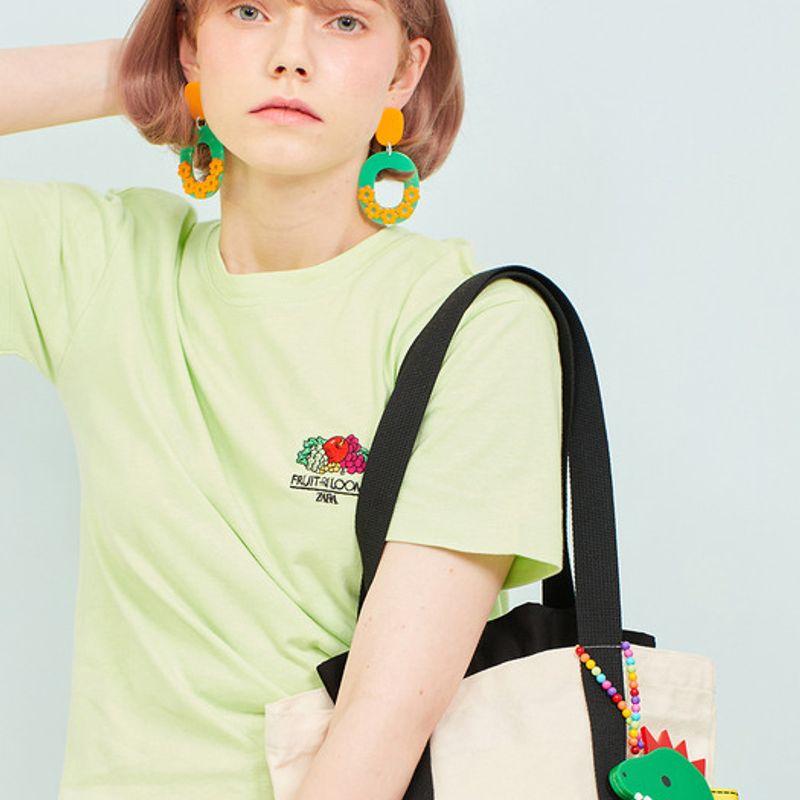 

MYBOO Crr Dino Mirror Keyring - green Keyring