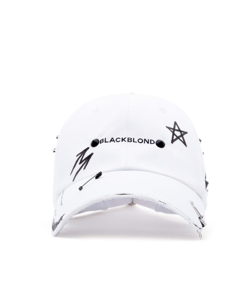 BLACKBLOND Vividi Reflection Logo No Simpati Cap (White)