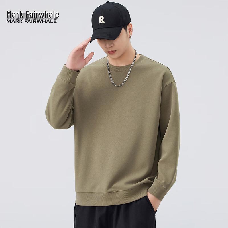 Mark Fairwhale Men's Loose Fit Crewneck Sweatshirt