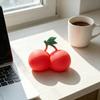 Cherry Stress Relief Toy Realistic Toy Giant Squeeze Fidget Soft Stretchy Simulation Fruit Sensory for Anxiety Portable Reliever