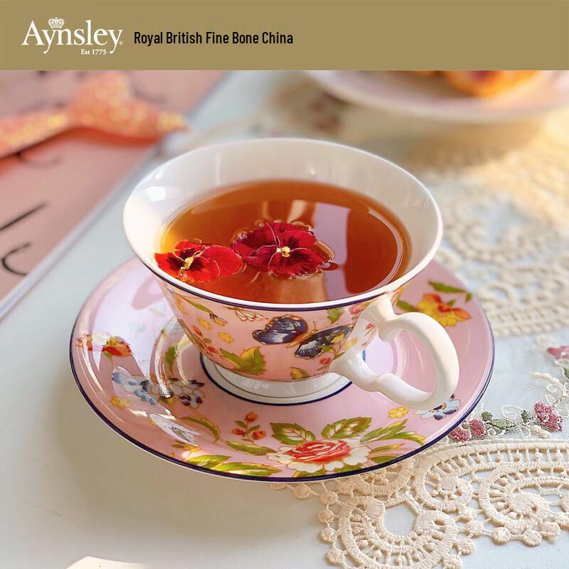 Aynsley Cottage Garden Windsor Cup and Saucer Set