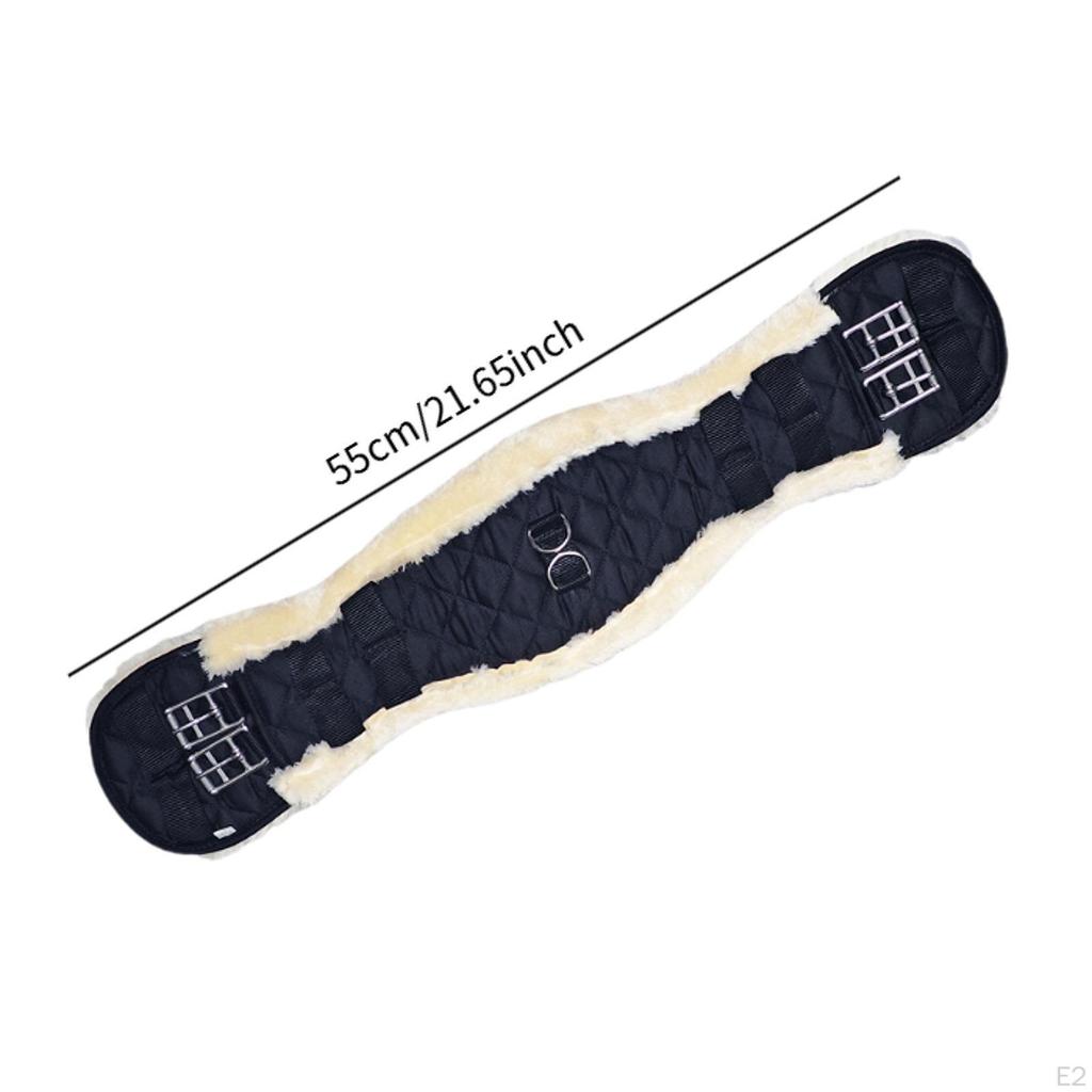 Dressage Strap, Horse Girth, Easy To Install, Moon Girth for English Saddles Accs