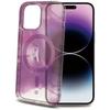 Celly Mobile Phone Case - iPhone 15 Pro Max - Transparent Purple - Soft Case