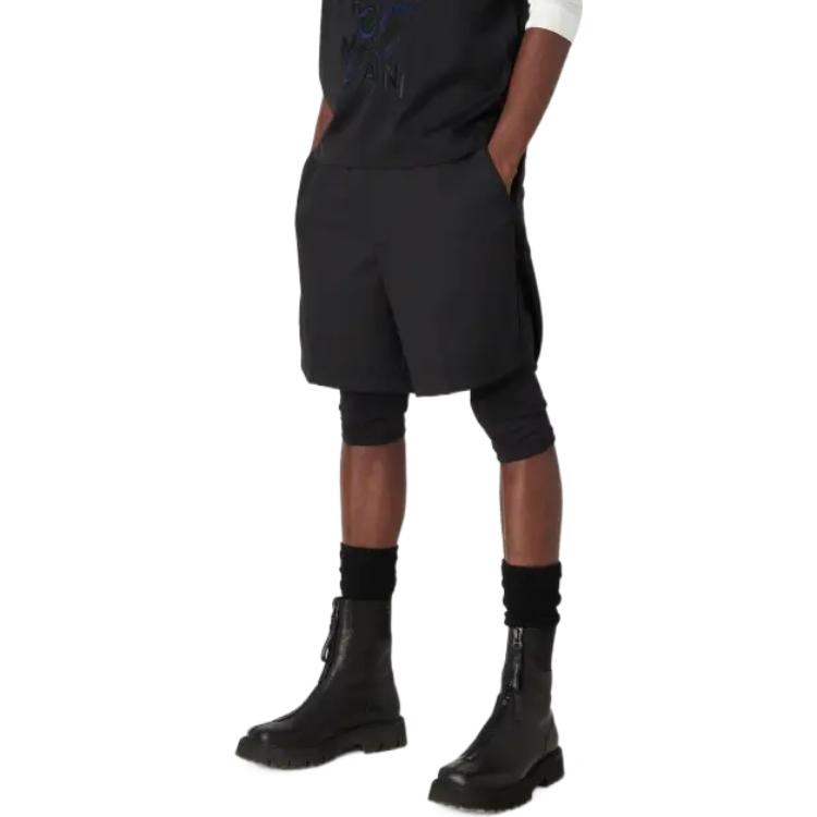 EMPORIO ARMANI Casual Shorts Men's Black Moderate 3R1PC1-1NRBZ-0999