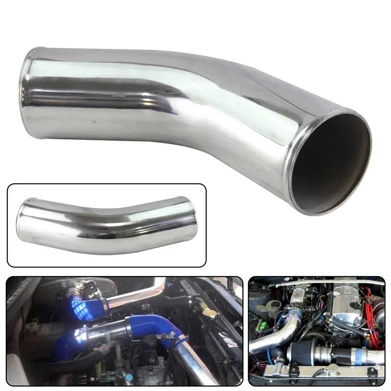 Universal 45 Degree 57-80mm 2.25"-3.15 inch Aluminum Intercooler Intake Pipe Piping Tube hose
