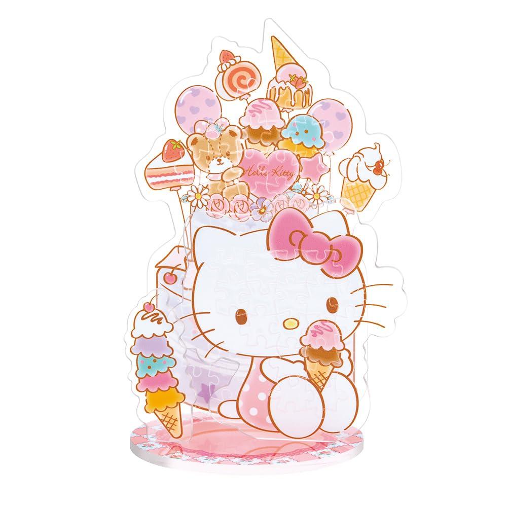 

Beverly [Jigsaw Puzzle x Acrylic Stand] Acrylic Stand Pop Hello Kitty [New Puzzle to Assemble and Display] [No Glue Required] 58 Pieces SP-011