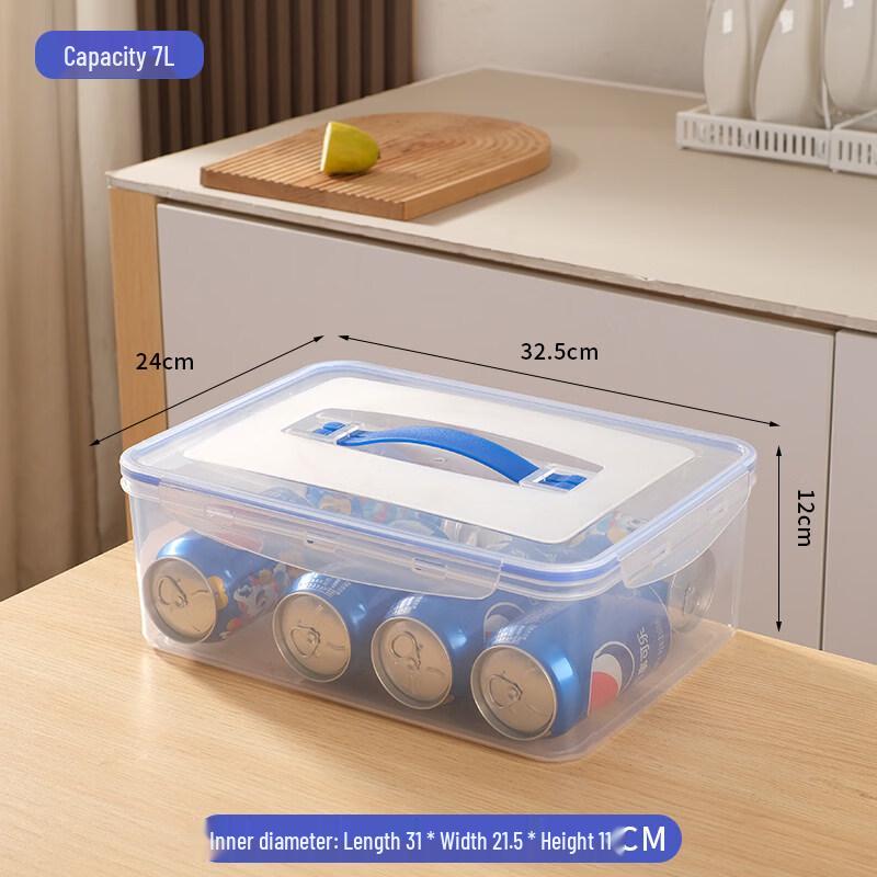 ZISIZ Refrigerator Plastic Food Storage Box