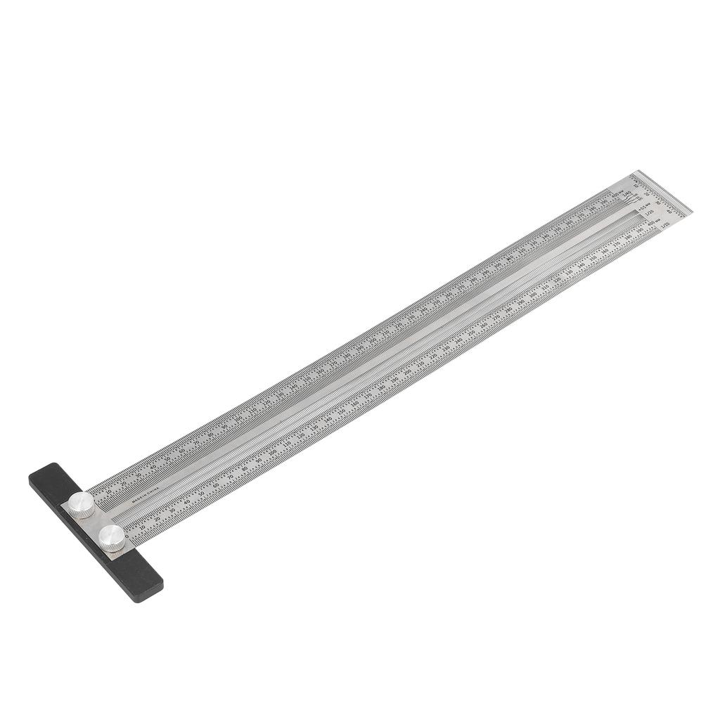 Woodworking Marking T Rulers Positioning Scribing Ruler Gauge Carpenter Measuring Mark Ruler 400mm