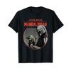 Star Wars Mandalorian Mando and Grogu Retro T-Shirt Black