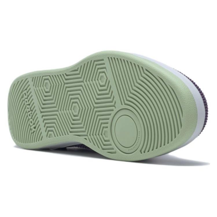 Reebok Tech T Low Top Sneakers Unisex Sneakers Purple Green White HQ4588