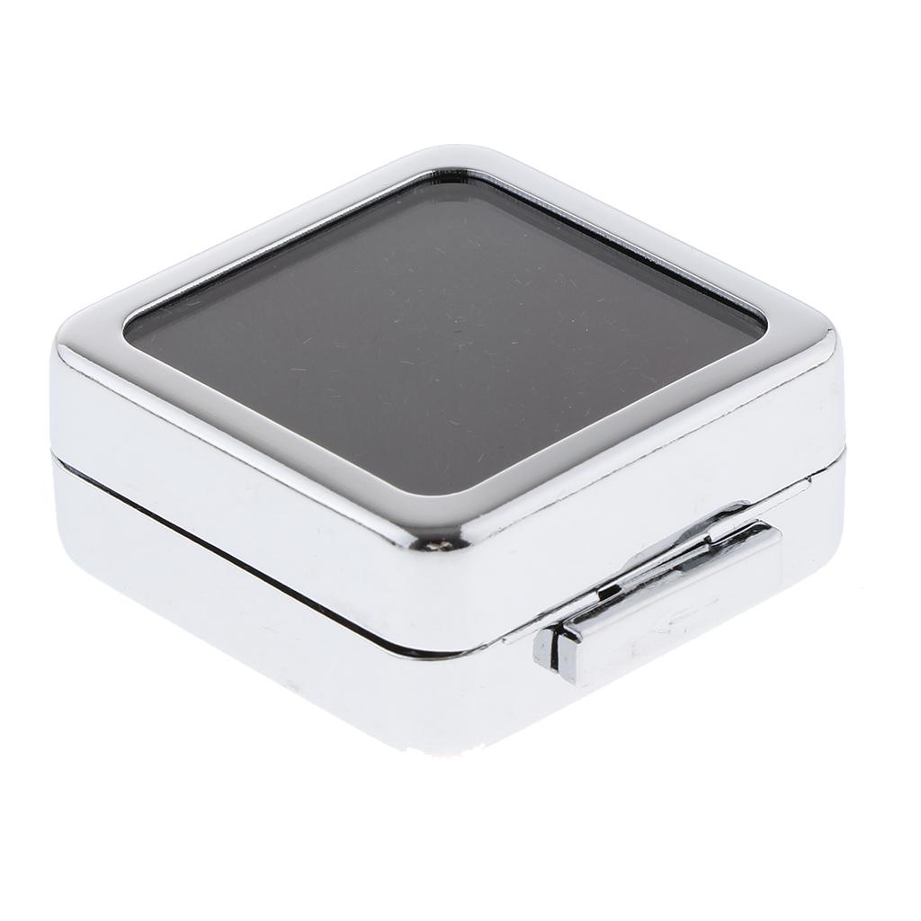 3pcs Metal Jewelry Gift Box Loose Organizer Case