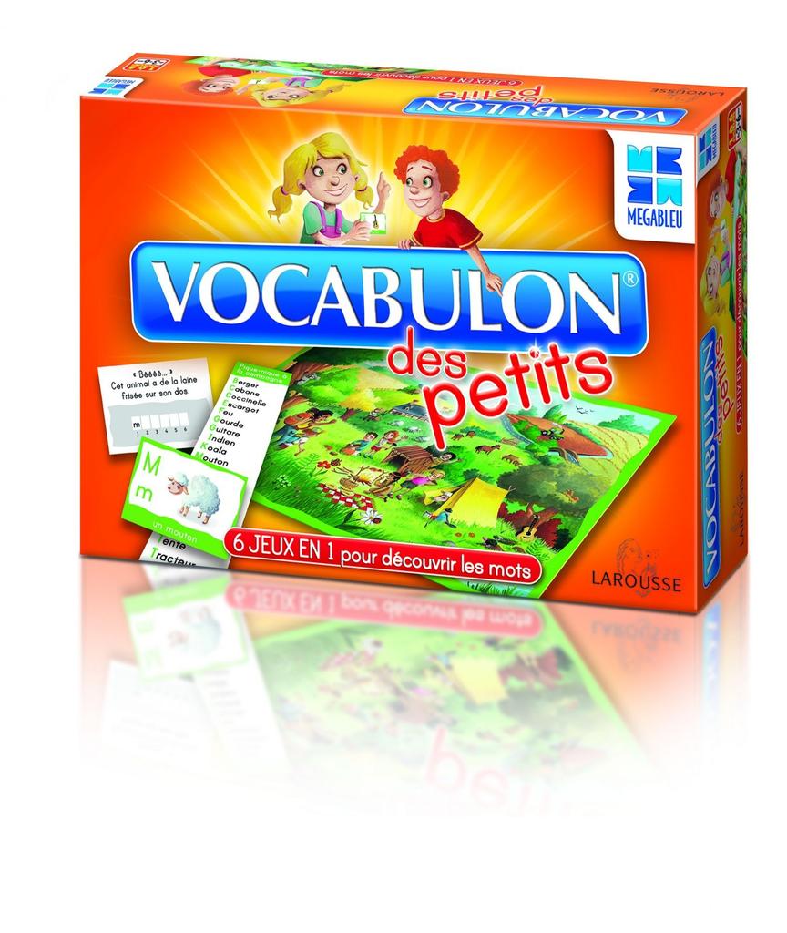 Jeu d'apprentissage Vocabulon des Petits - MEGABLEU