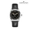 H70405730 Khaki Field Murph 38mm Black Leather Men's Watch