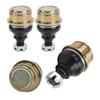 4pcs Upper Lower Ball Joint Kit 51375‑HP5‑601 ATV Accessories Replacement for Rancher 350 400 420