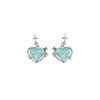 Alloy Earrings Heartstar For Women 2023 Creative Fashionable Summer Jewelry