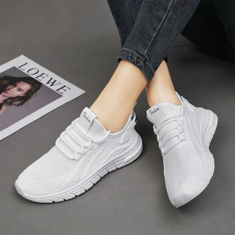 Fashion 7cm Genuine Leather Women Casual Shoes Platform Wedge Female Summer Women Fashion Sneakers Chunky Spring Autumn Shoes
