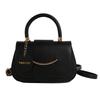 Street Style Small Pu Crossbody Bag With Crocodile Texture For Daily Use