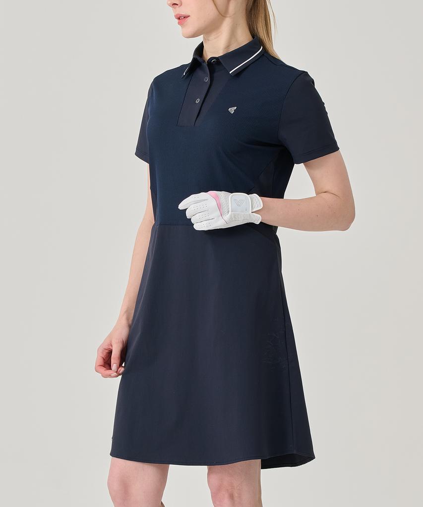 BILTMORE Women'S Ribbed Collar Dress