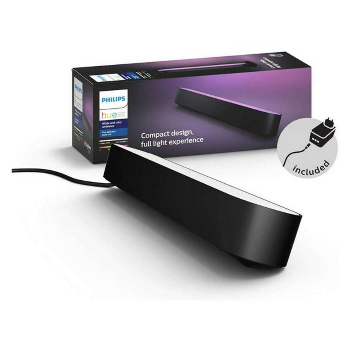 Schreibtischlampe Philips Hue Color Play Schwarz 530 Lm