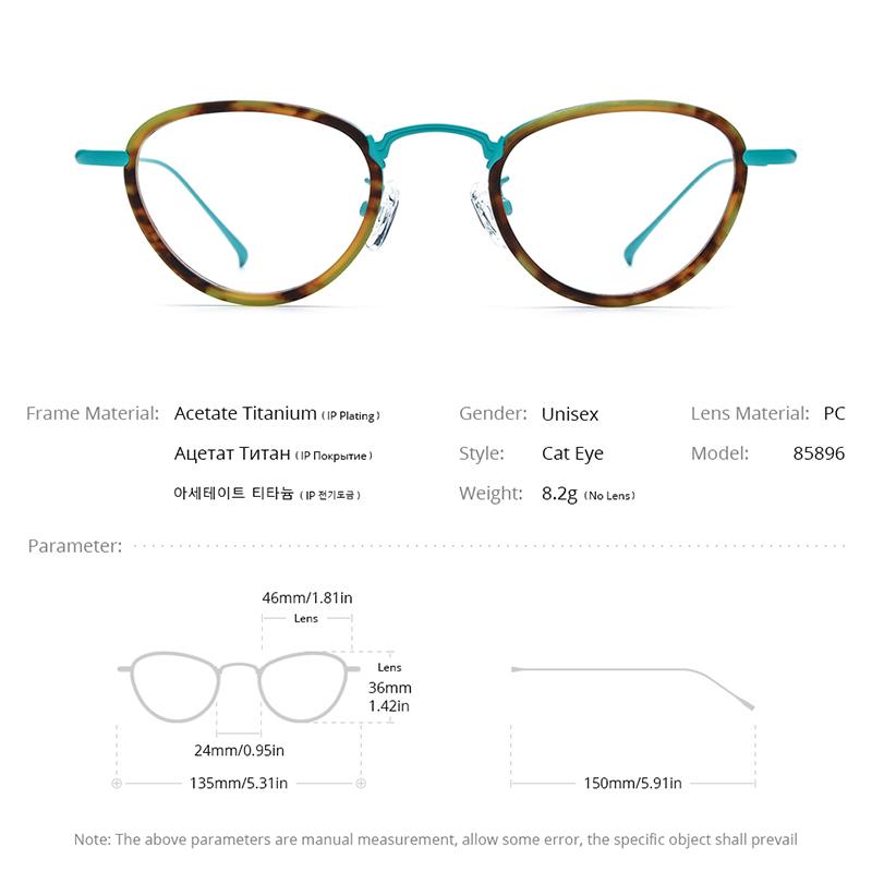 FONEX Progressive Prescription Glasses Custom Photochromic Myopia Optical Lens Eyewear Men Polygon Eyeglasses Titanium Frame 896