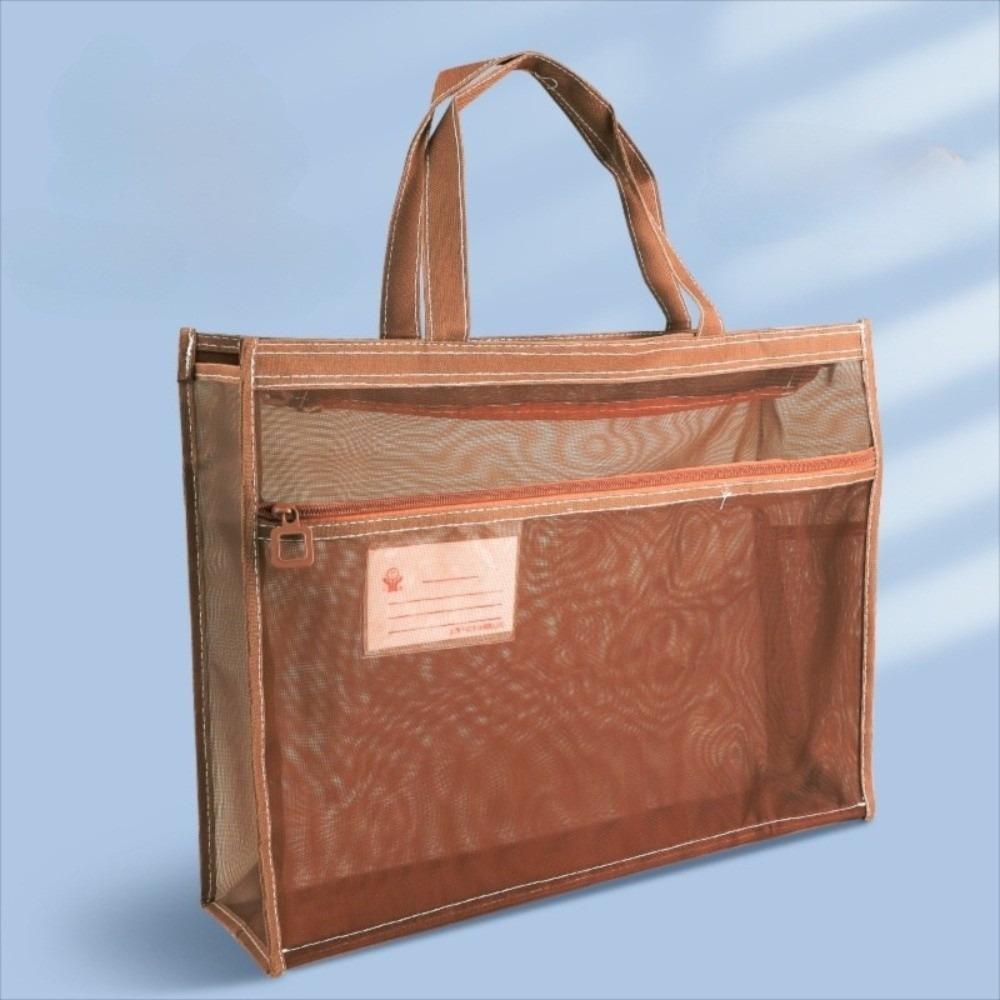 Large-capacity Document Book Bag Creative Book Storage Bag  Artwork Storage Bag