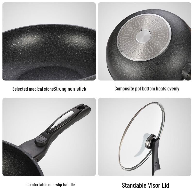 Handun Maifan Stone Non-stick Wok