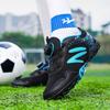 28-39 Sapatos de Futebol Infantil Juvenil Firmes Velcro Sapatos de Futebol Treino Chuteiras de Futebol Infantil Meninos Chuteiras de Futebol