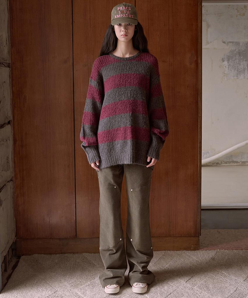 Epeueidi Striped Knit (Charcoal)