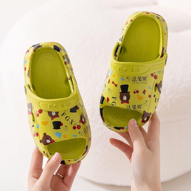 Cute Children's Slippers Summer Non-Slip Baby Baby Sandals Girls' Hole Shoes