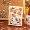 20 Sheets Sticker Book a Bite of Light Series PET Scrapbook Sticker DIY Cartoon Material Decorative Stickers Journal Decoration