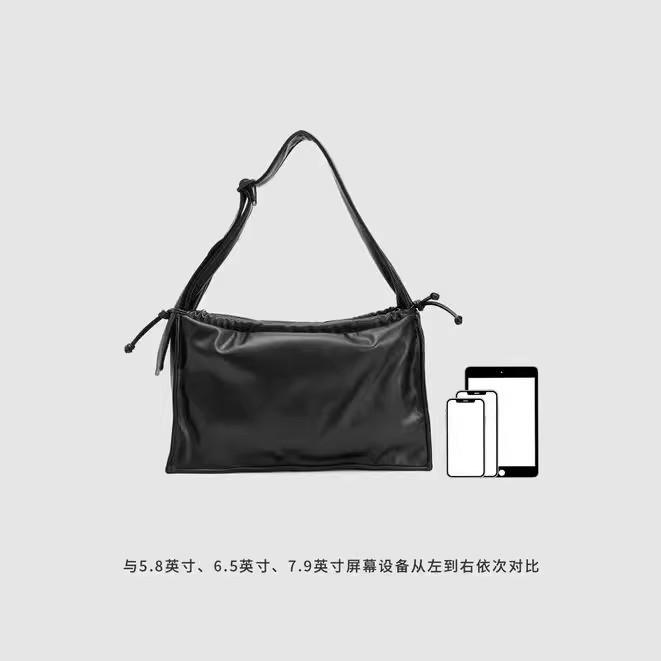 Large capacity tote bag women's new lazy style simple sports bag retro versatile shoulder messenger bag