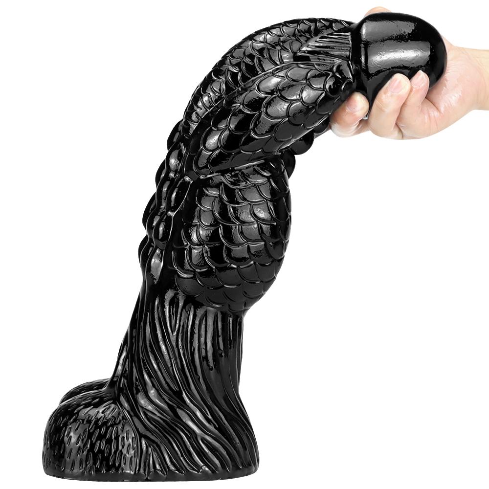 37cm Oversized PVC Dildos Butt Plugs Masturbators Fisting Strap on Penis Realistic Dick Big Cock Sex Toy