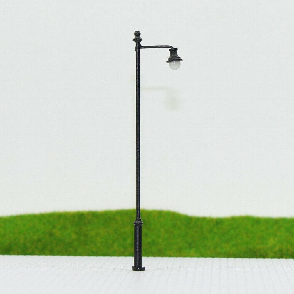 Lamp Lights Post Street 1:87 3.54\" 5pcs LED Building