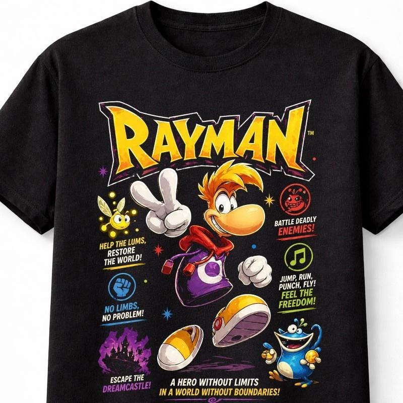 RayUnisex Retro Gaming Platformer TShirt Classic Unisex TShirt S