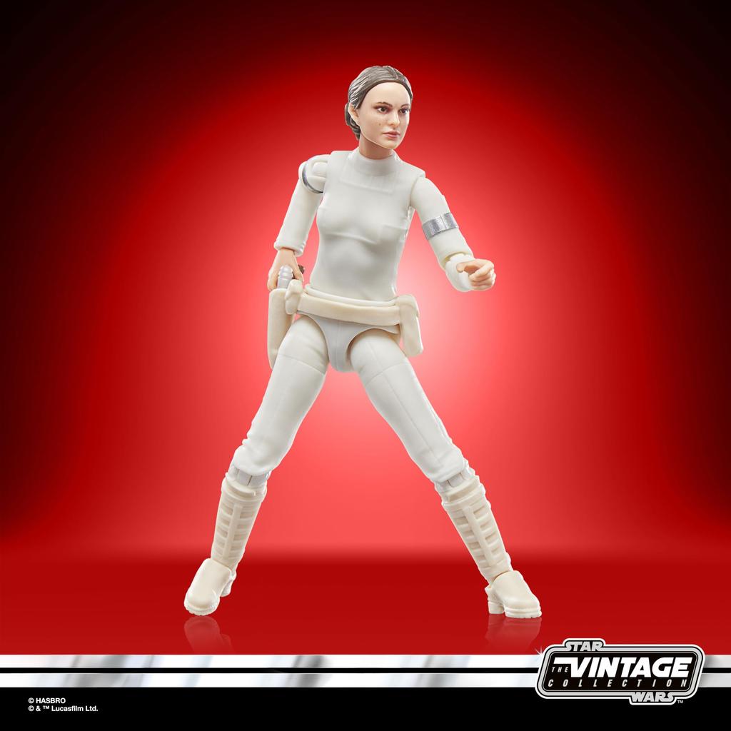 Hasbro Star Wars Coleção Vintage Star Wars Episódio II: Ataque dos Clones Padmé Amidala Figura de Ação Colecionável Premium de 3,75 polegadas G2612