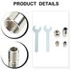 High Carbon Steel Adapter for 100 Type Angle Grinder M10 Thread Conversion To Straight Grinder Chuck for 3mm and 6mm Inner Hole