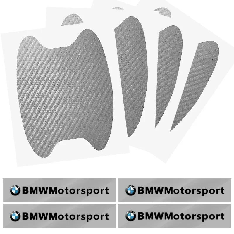 8 ks Ochranná fólie na auto Stylingová nálepka na dveře Ochranná fólie proti poškrábání rukojeti auta Pro BMW F30 F10 E90 F20 E46 E60 E70 E91