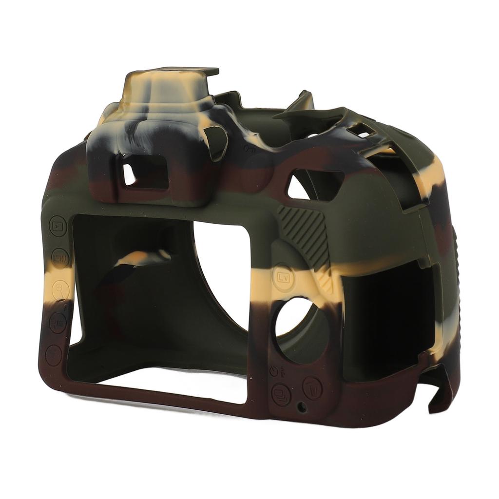 Silicone Camera Case for D3300 3400 Protective Housing Case Lightweight Camera Silicone Cover Skin Camouflage