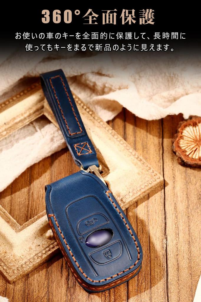 Subaru Key Case, SUBARU Car Smart Key Case, Key Cover, 3 Buttons, Genuine Leather,