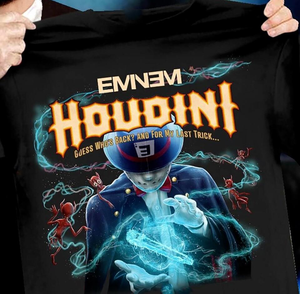 Houdini Eminem 2024 Collection Gift For Fan T shirt GC2025 Unisex T-Shirt