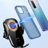 Wireless Charging Car Phone Holder & Mount with Suction Cup and Air Vent Support