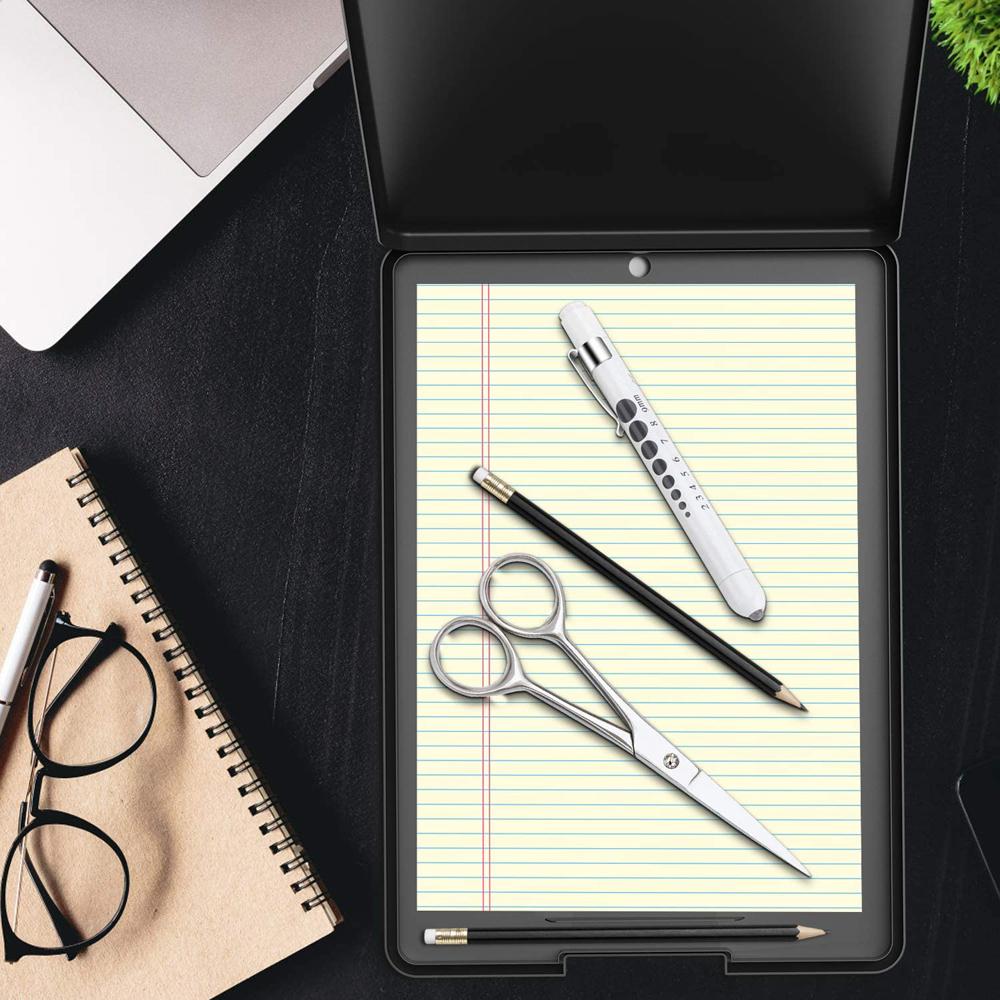 Holder Stationery Plastic Lightweight A4 Clipboard Box Writing Pad Document Case Filing Storage