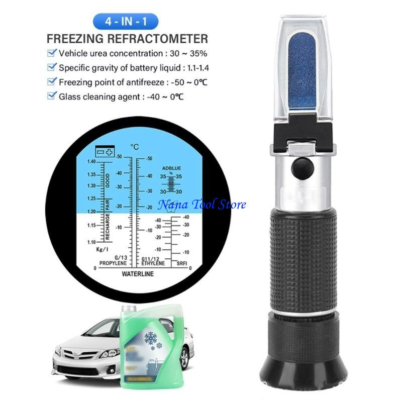 31GJ Refractometer Developed for Measuring Coolant Point and Electrolytic Specific Weight
