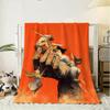 Cool Frank Frazetta Art Throw 240G Flannel Blanket Lightweight Soft Skin-Friendly Summer Thin Throw Blanket